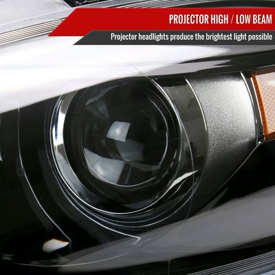 2013-2016 Dodge Dart Factory Headlights Projector High/Low Beam - Driver Side