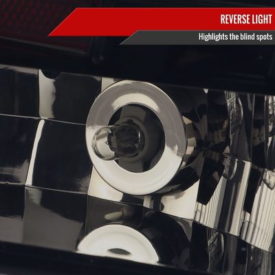 2005-2008 Dodge Charger LED Tail Lights Glossy Black Housing/Smoke Lens