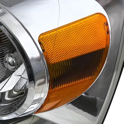 2006-2008 Dodge RAM 1500 2500 3500 Factory Crystal Headlights Chrome