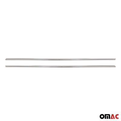 2011-2016 Hyundai Elantra Window Molding Trim Streamer Stainless Steel Silver 10 Pcs
