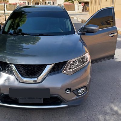 2014-2016 Nissan Rogue LED Strip Factory Style Headlights Chrome/Clear Lens