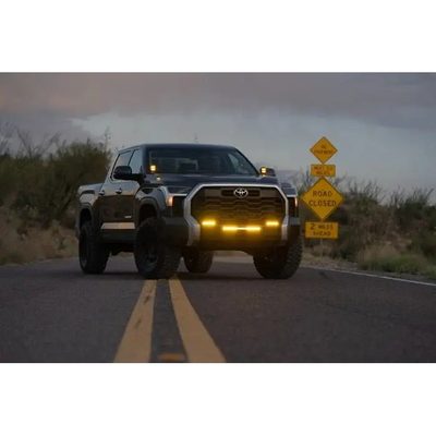 Faros Redondo Rigid 360 Series 4" Spot Con Amber PRO Lens (Par)