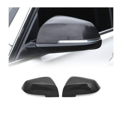 2014-2020 BMW 4 Series F32 F33 F36 Side Mirror Cover Caps Carbon Fiber Black 2Pcs