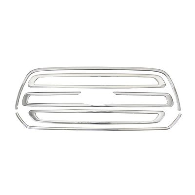 Ford Transit 150 250 350 2015-2019 Pre Facelift Front Bumper Grill Trim Molding Stainless Steel Silver 5Pcs