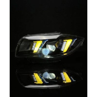 BMW 1 Series E87 Snake Eye Laser LED Headlight Assembly with Dual-Color DRL (Yellow / White) 2004 - 2011 (116i / 118i / 120i / 125i)