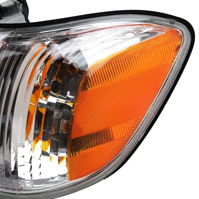 2005-2006 Toyota Tundra/Sequoia LED Bar Factory Headlights Corner Lamps Chrome