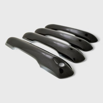 2020-2025 Ford Explorer Door Handle Cover Gloss Black 4Pcs ABS Plastic