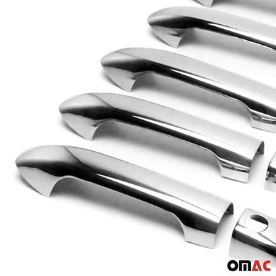 2016-2024 Mercedes Metris Car Door Handle Cover Protector Keyless Stainless Steel 10x