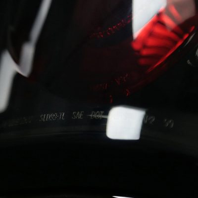 2003-2006 Chevrolet Silverado Tail Lights Glossy Black Housing/Smoke Lens