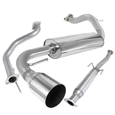 1988-1991 Honda CRX Hatchback T-304 S.Steel N1 Style Catback Exhaust System