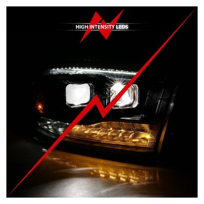 Anzo Black LED Headlights 111464