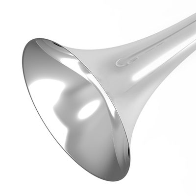 "La Cucaracha" Chrome Music Horn 125DB 12v 5 Trumpet with Compressor