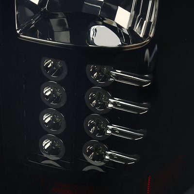 2007-2012 Chevy Avalanche LED Tail Lights Glossy Black Housing/Smoke Lens
