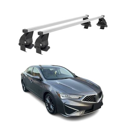 2013-2022 Acura ILX Roof Rack Cross Bars Silver