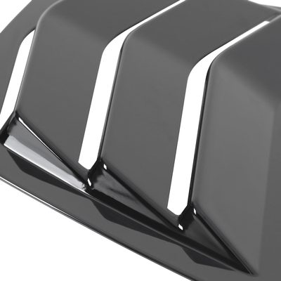 2011-2021 Dodge Charger Glossy Black Side Window Louvers Vent