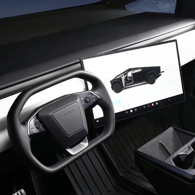 Tesla Cybertruck Dashboard Screen Swivel Tilt Mount Rotating Kit