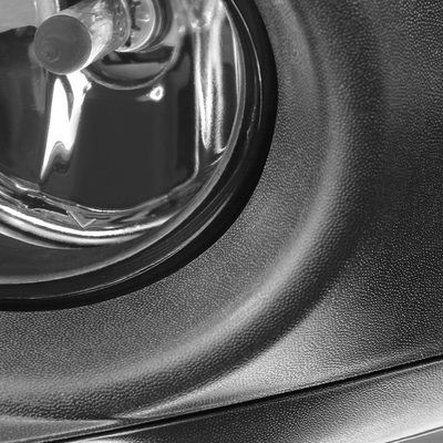 2015-2017 Nissan Versa Sedan H11 Fog Lights Kit Chrome Housing/Clear Lens