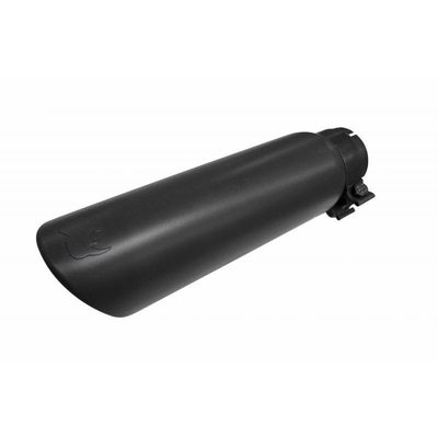 Colilla de escape para tubos de 3" Negra
