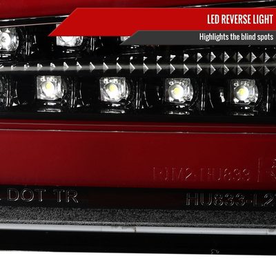 2008-2017 Mitsubishi Lancer / 2008-2015 Lancer EVO X LED Tail Lights Jet Black