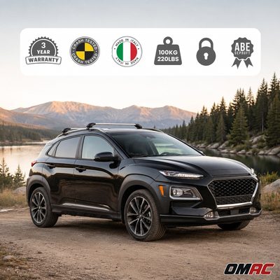 2021-2026 Volkswagen Taos Roof Rack Cross Bars Luggage Carrier 2 Pcs