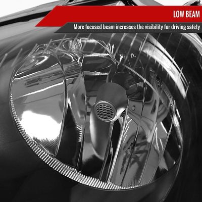 2005-2010 VW Golf Mk5 /Jetta/Rabbit Factory Headlights P21W Signal Bulbs Black