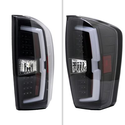 2016-2022 Toyota Tacoma LED Bar Tail Lights Matte Black Housing/Clear Lens