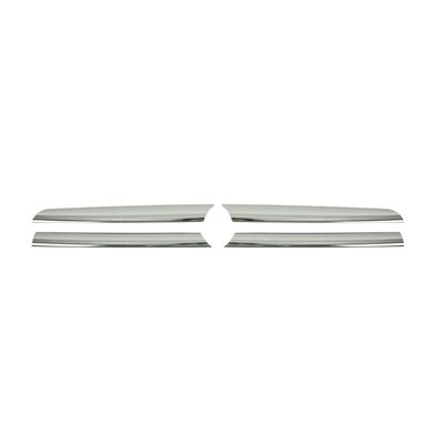 2006-2009 Toyota RAV4 Front Bumper Grill Trim Molding Stainless Steel Silver 4 Pcs