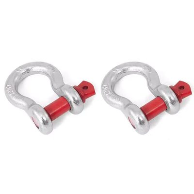 Par de Shackles de 7/8" Color Rojo con Aplicacion Universal