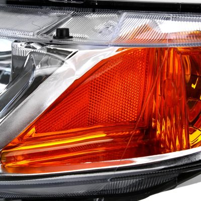 2006-2011 Honda Civic Sedan Factory Style Headlights Chrome/Clear Lens