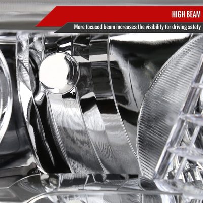 2016-2023 Toyota Tacoma Chrome Clear Projector Headlight Passenger Side Only