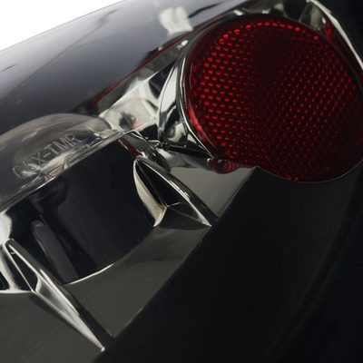 1997-2004 Dodge Dakota Tail Lights Chrome Housing/Smoke Lens