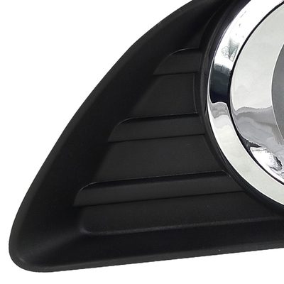 2010-2011 Toyota Camry LE/XLE/Base H11 Fog Lights Kit Chrome/Clear Lens
