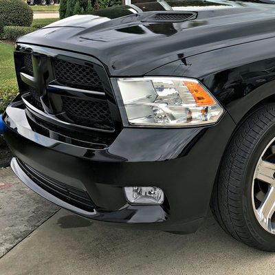 2009-2012 Dodge RAM 1500/ 2010-2018 RAM 2500/3500 H10 Fog Lights Chrome/Clear