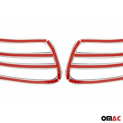 Front Bumper Grill Trim for Mercedes Sprinter W907 910 2019-2026 S.Steel 2Pcs