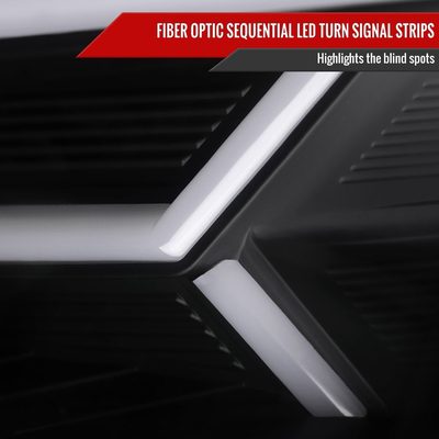 2015-2021 Subaru Impreza WRX/STI LED Bar Sequential Turn Signal Matt Black