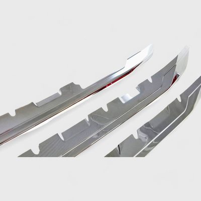 2016-2018 Chevrolet Silverado 1500 Grille Overlay Chrome 3Pcs ABS Plastic
