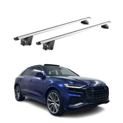 2019-2026 Audi Q8 Roof Rack Cross Bars Silver