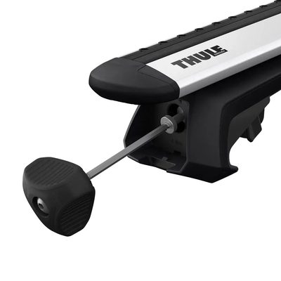 Combo de barras Thule Wingbar Plata para EQC 20 - 25 (Barras laterales)