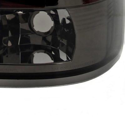 2007-2014 GMC Sierra LED Tail Lights Chrome Housing/Smoke Lens
