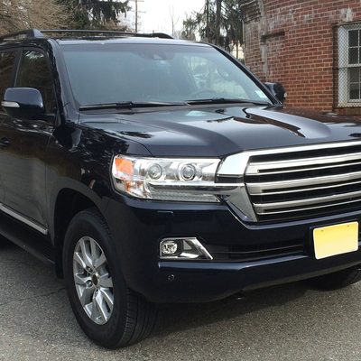 2016-2018 Toyota Land Cruiser H16 Fog Lights Kit Chrome Housing/Clear Lens
