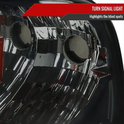 1994-2001 Dodge RAM 1500/ RAM 2500 3500 Crystal Headlights Chrome/Smoke