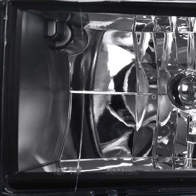 1994-2001 Dodge RAM 1500/ 1994-2002 RAM 2500 3500 Factory Headlights Matt Black