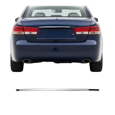 2006-2010 Hyundai Sonata Rear Trunk Tailgate Door Handle Cover Stainless Steel Silver