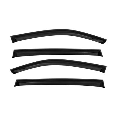 2017-2026 Jeep Compass Window Visor Vent Rain Deflector 4Pcs Smoke