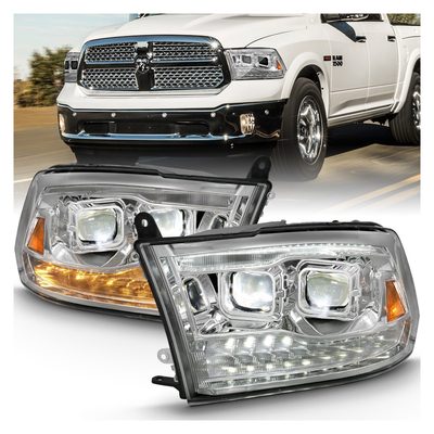 Fits 2009-2018 Ram 1500, 2010-2018 2500/3500, 2019-2023 1500 Classic (ANZ-111465)