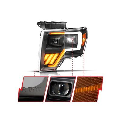 Fits 2009-2014 Ford F150, 2010-2014 F150 Raptor (ANZ-111629A)