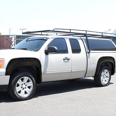 2007-2013 GMC Sierra 1500 Fleetside Textured Rivet Style Fender Flares