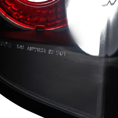 2005-2010 Honda Ridgeline Tail Lights Matte Black Housing/Clear Lens
