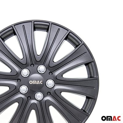 16" Hub Caps for Ford Transit 150 250 350 2015-2025 Metal Silver 4x Wheel Covers