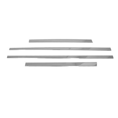2005-2009 Land Rover LR3 Side Door Molding Trim Skirt Garnish S. Steel 4x